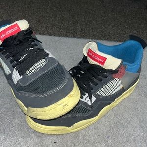 Air Jordan 4s Union Off Noir Size 13